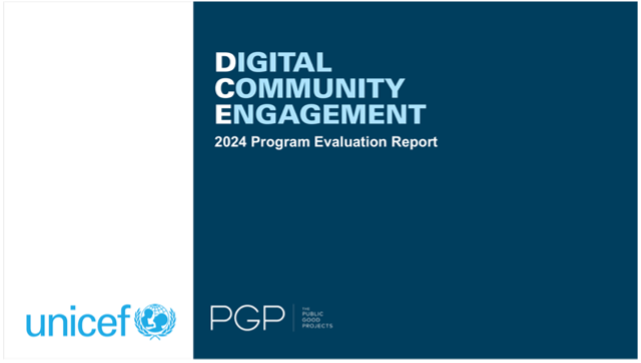 DCE Evaluation Report Cover