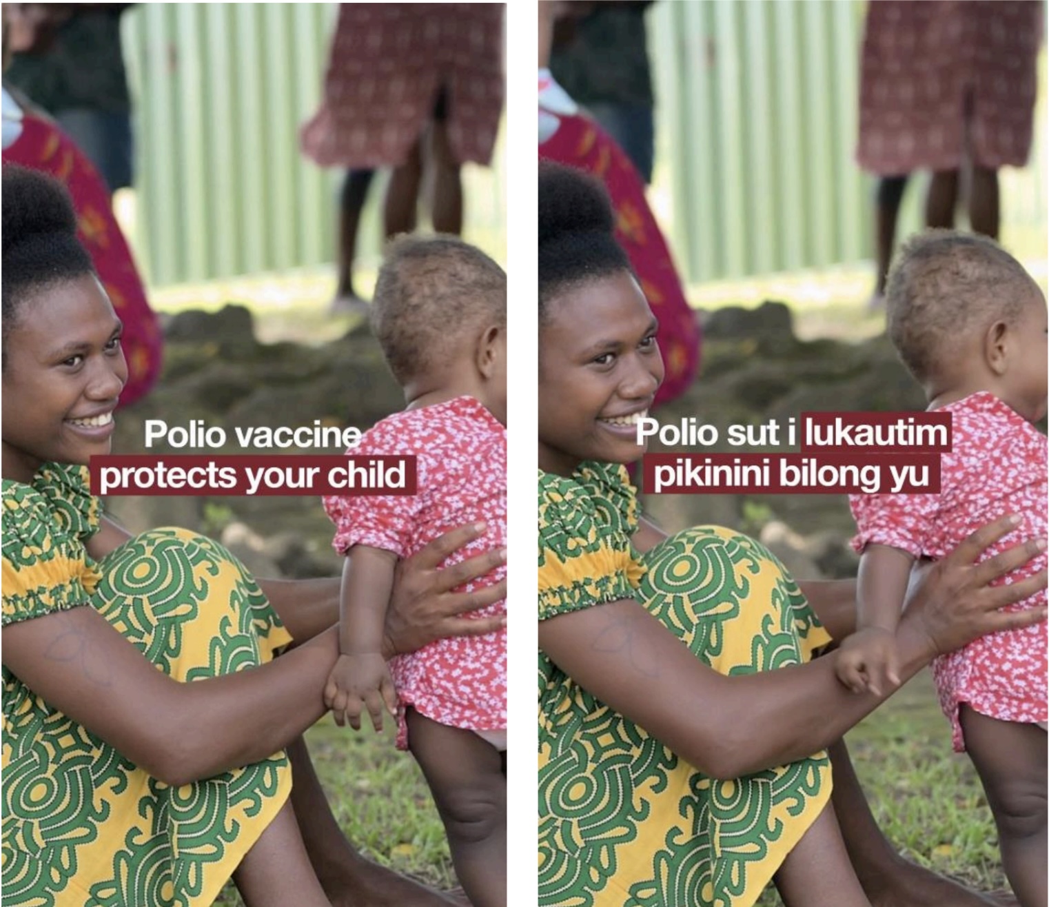META and Youtube Ad for Polio Vaccination