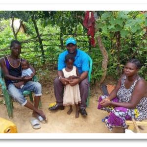 A visit to the home of Félix Yvon Béfio.