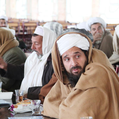 Influential religious scholars in Farah province declare their support for polio eradication