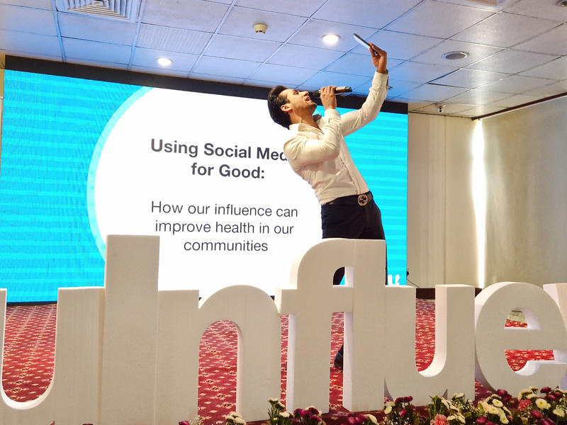 Momin Saqib at uInfluence Lahore