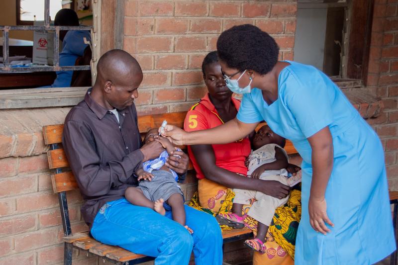Fathers involvement in polio vaccination