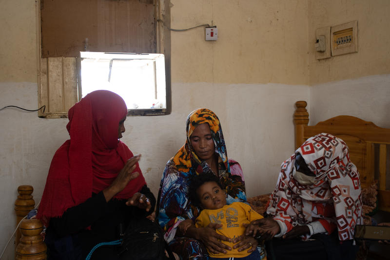 Family Receiving Health Guidance