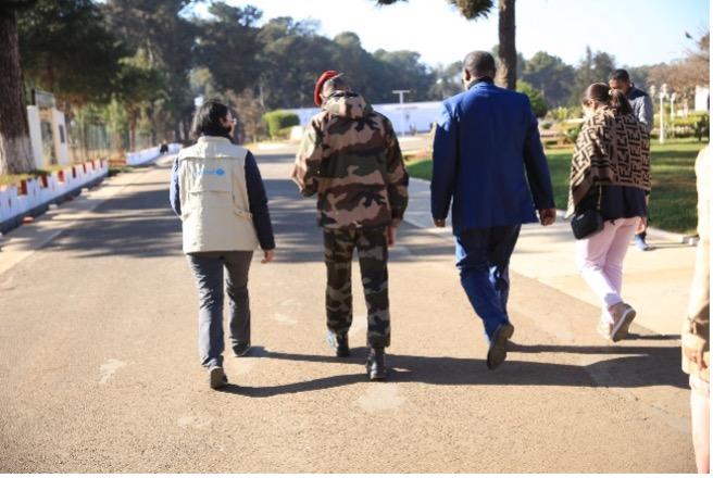 General Pikulas attending an information session for military academy students in Antsirabe. Photo: UNICEF/2023/Razafindralambo Hery Nirina.