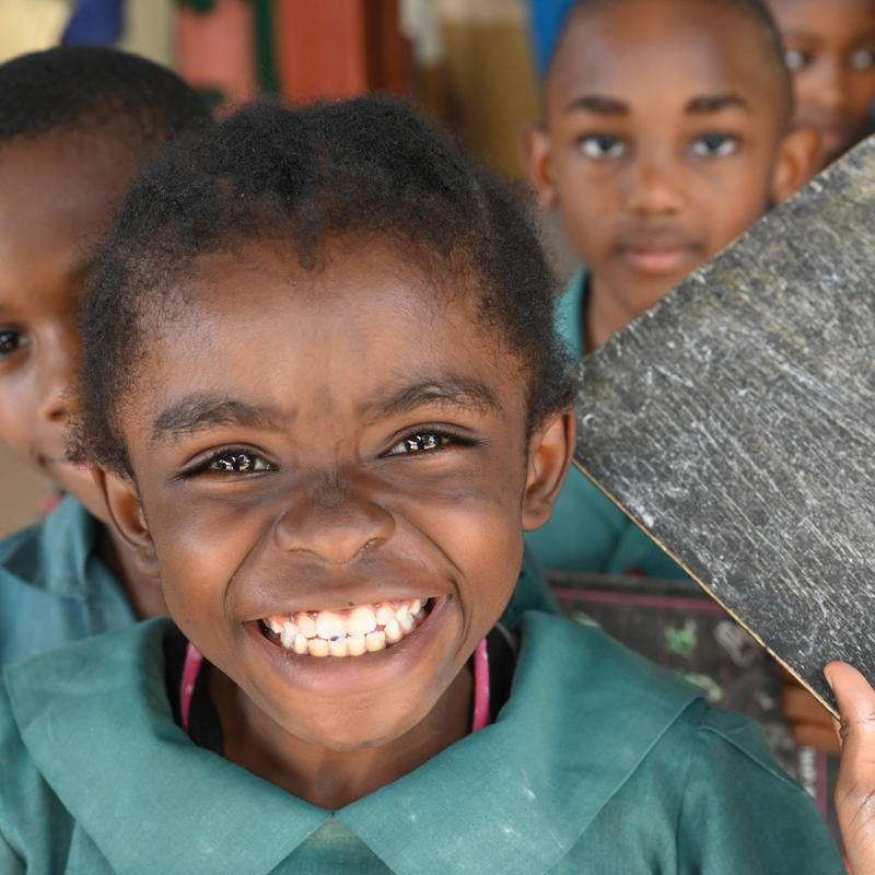 Group of kids having fun