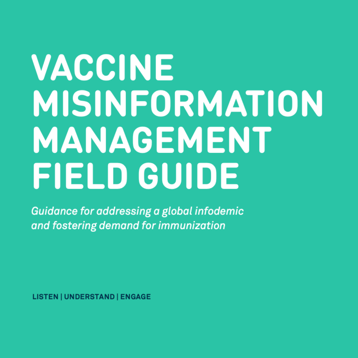UNICEF Vaccine Misinformation Field Guide