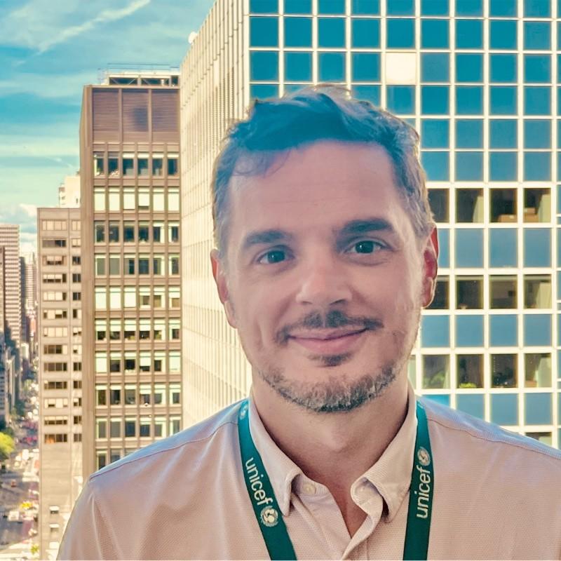 Alexandros Semeloglou, KM and DCE Specialist with the UNICEF Afghanistan Team