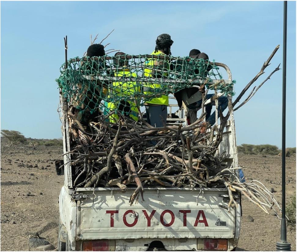 Vaccination teams scale hills and navigate rocky terrain to deliver doses to children in remote hamlets surrounding Adgueno.